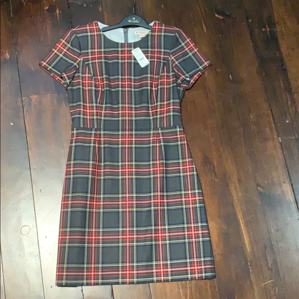 Brooks Brothers Plaid Red Fleece size 6